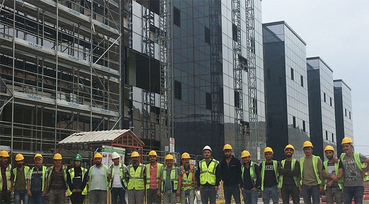 Facade Installation