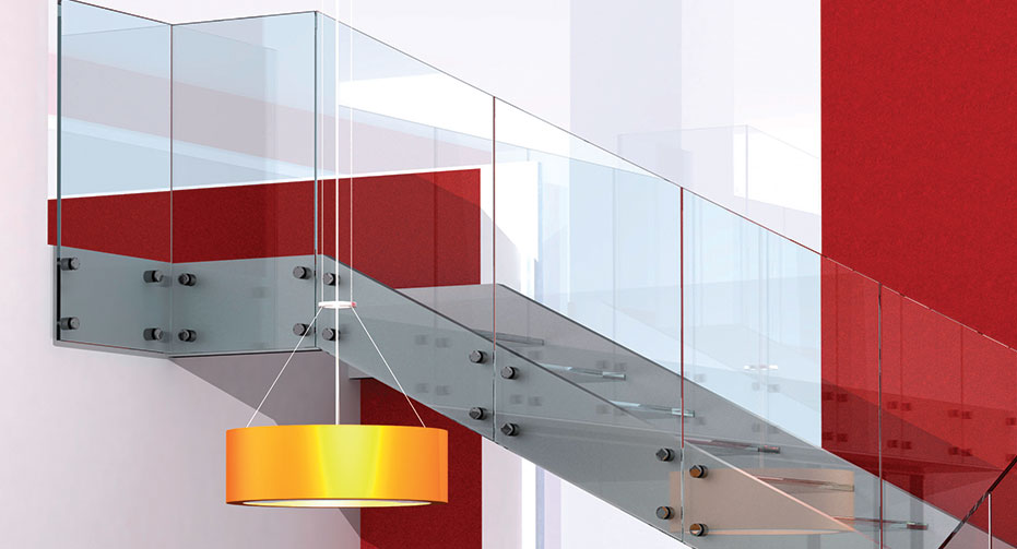 PUNKTGESTÜTZTE GLASBAHNEN
