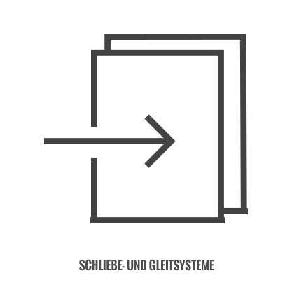 Schliebe- und Gleitsysteme